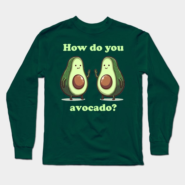 How do you avocado Long Sleeve T-Shirt by PetitMuseau
